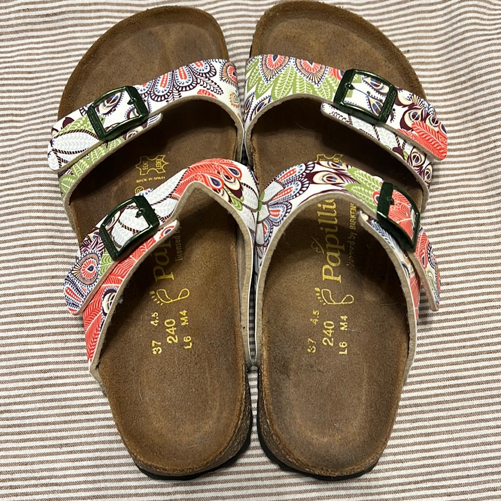 Patterned Birkenstock Papillio Sandals